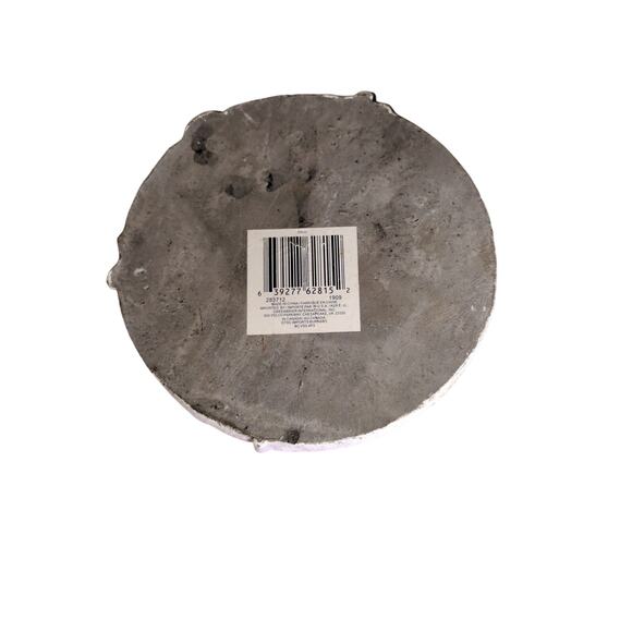 Decorative Glitter Gel Cement Garden Stepping Stone Floral with Saying 6" New - Picture 2 of 2